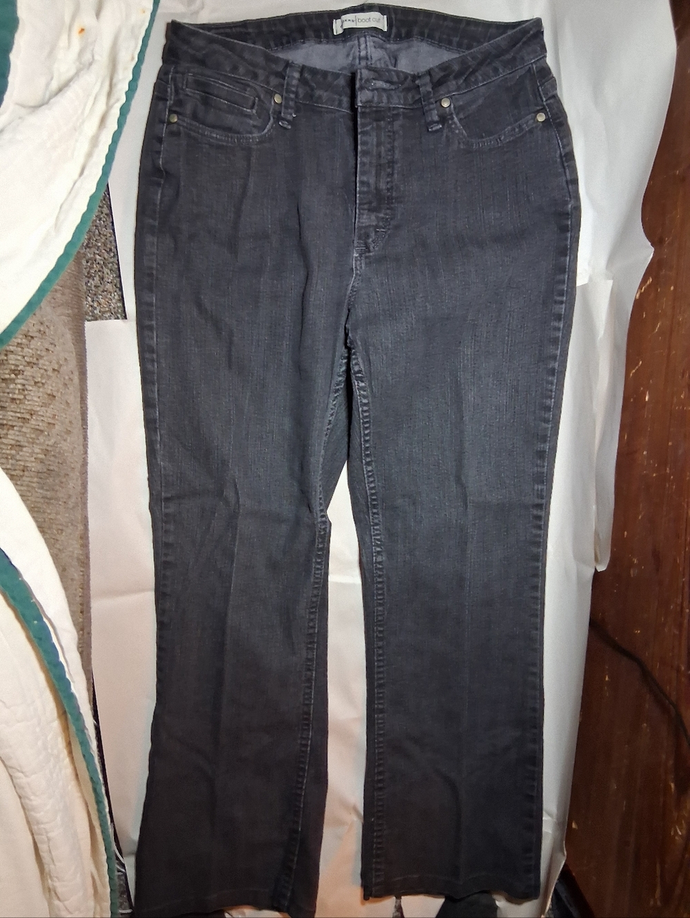 Riders by Lee Black Denim Bootcut Jeans